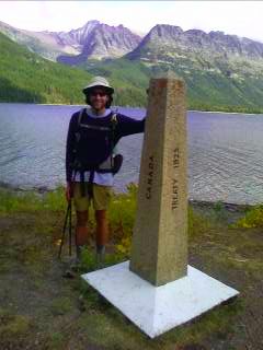 Andy Linger Skygod CDT northern terminus