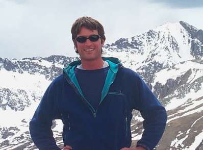 Andy Linger - Skiing Independence Pass